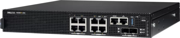 SWITCH DELL N3208PX 8 PORTAS 4X1G. 4X1/25/5G RJ-45. 2X10G