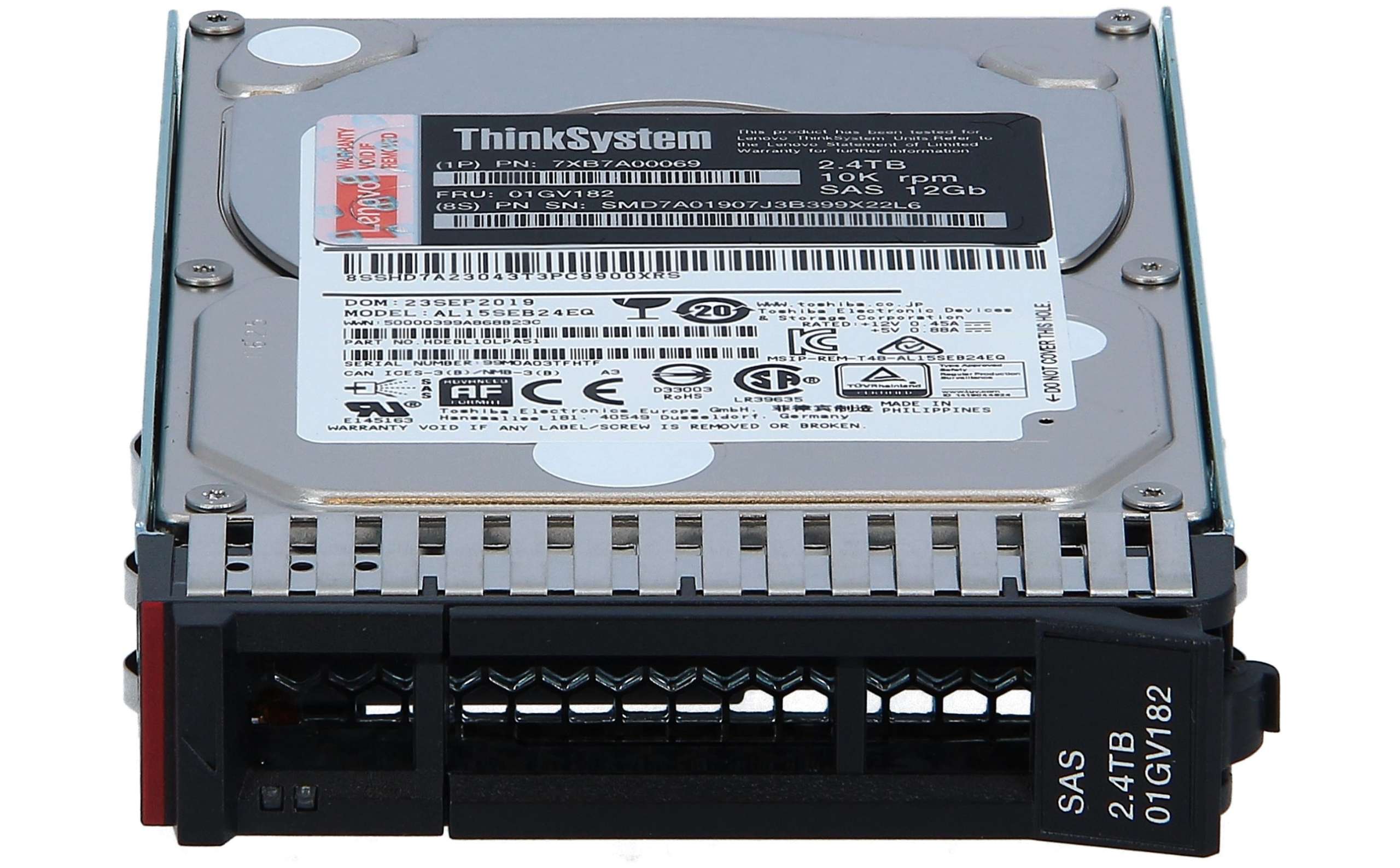 2.5 2.4TB SAS 512E HDD