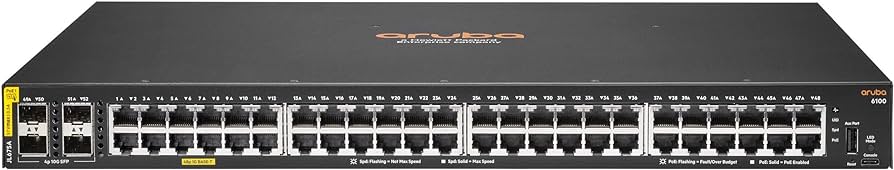 ARUBA 6100 48G CL4 4SFP+ SWCH