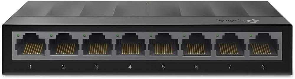 SWITCH TP-LINK GIGABIT DE MESA 8 PORTAS 10/100/1000MBPS LS1008G