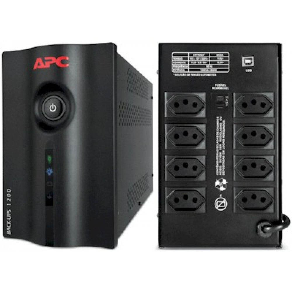 NOBREAK BACK UPS 2.2KVA 1360W ENTRADA 220V E SAIDA 220V (BZ2200I-BR)