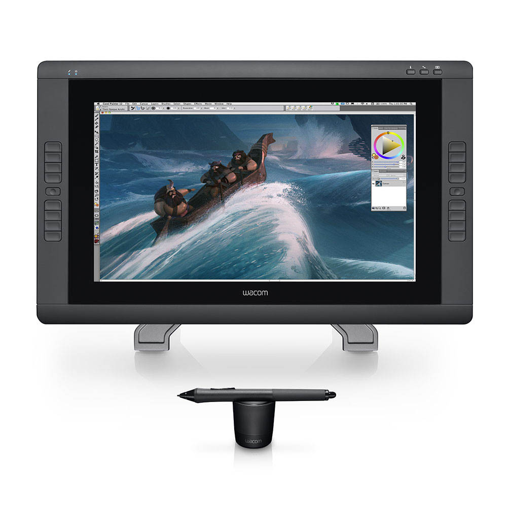 DISPLAY INTERATIVO WACOM CINTIQ PEN E TOUCH MESA INTERATIVA PRETA (DTK2200)