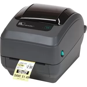 ZEBRA IMPRESSORA GK420T 203 DPI COM ZEBRANET INTERNO (GK42-1022A0-000)