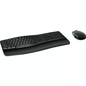 TECLADO E MOUSE SEM FIO SCULPT COMFORT PRETO (L3V-00005)