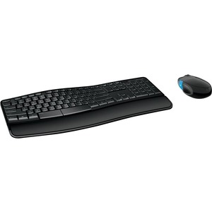 TECLADO E MOUSE SEM FIO SCULPT COMFORT PRETO (L3V-00005)