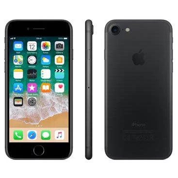 iPhone 7 Apple Preto Matte 128GB, Desbloqueado (MN922BR/A)