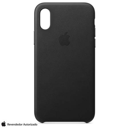 IPHONE XS LEATHER PRETA CASE (MRWM2ZM/A)