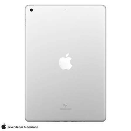 iPad 7ª Geração Prata com Tela de 10,2”, 4G, 128 GB e Processador A10 (MW6F2BZ/A)
