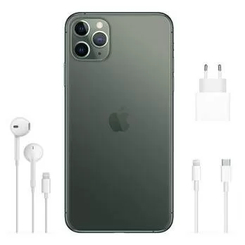 iPhone 11 Pro Max Apple Verde meia-noite, 256GB Desbloqueado(MWHM2BZ/A)