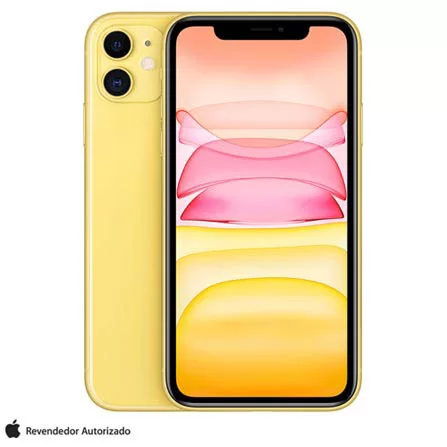 iPhone 11 Apple Amarelo, 64GB Desbloqueado(MWLW2BZ/A)