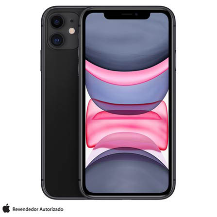 iPhone 11 Apple Preto, 256GB Desbloqueado (MWM72BZ/A)