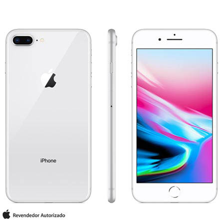 iPhone 8 Plus Apple Prata, 128GB Desbloqueado (MX252BR/A)