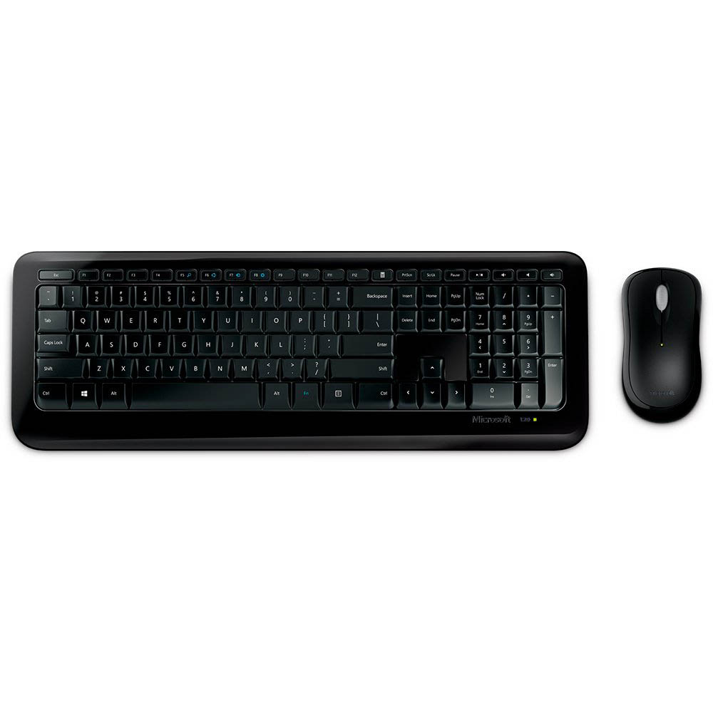 TECLADO E MOUSE SEM FIO DESKTOP 850 PRETO (PY9-00021)