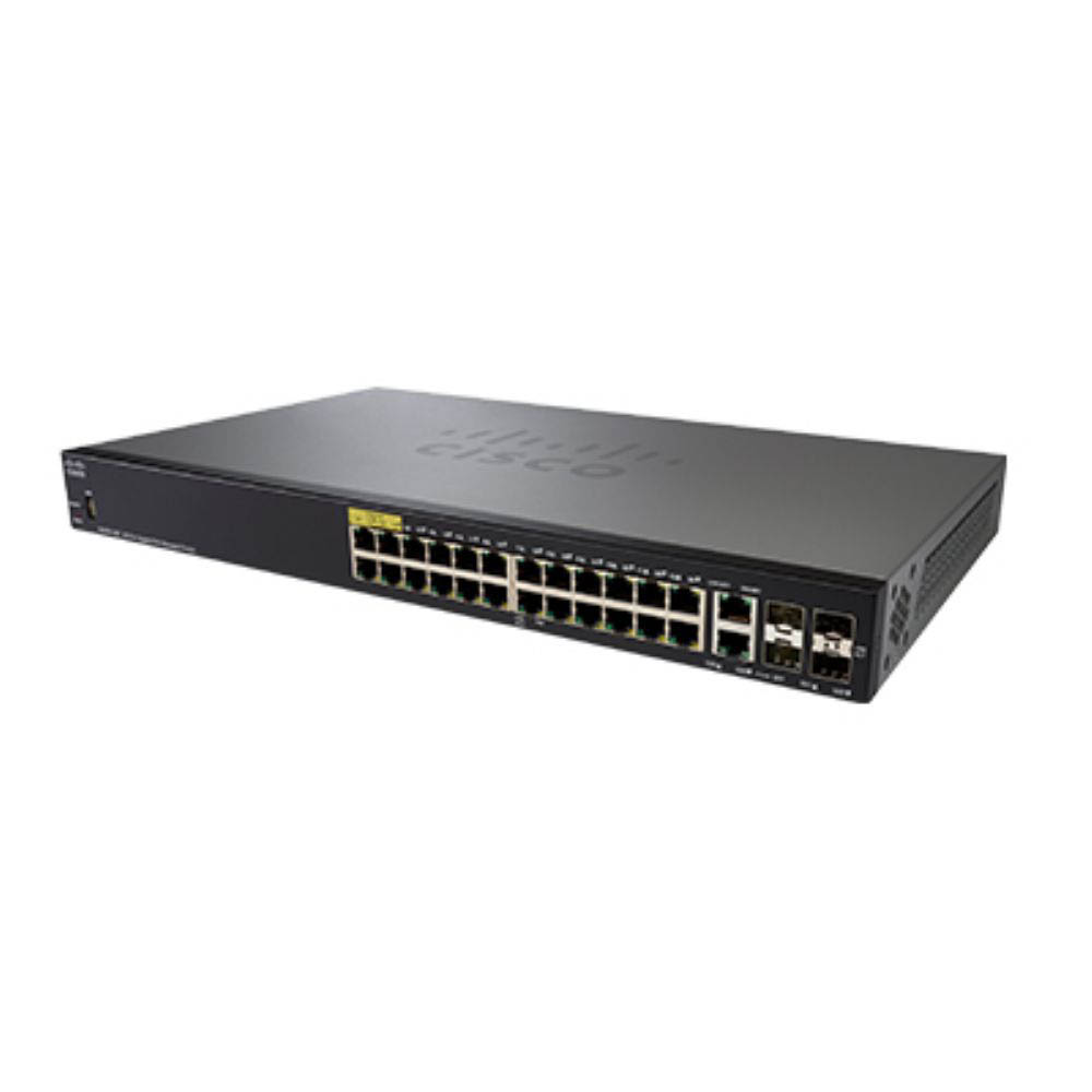 CISCO SG350-28P 28- PORT GIGABI (SG350-28P-K9-BR)