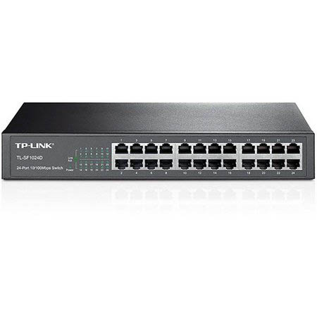 SWITCH DE 24 PORTAS 10/100MBPS (TL-SF1024D)