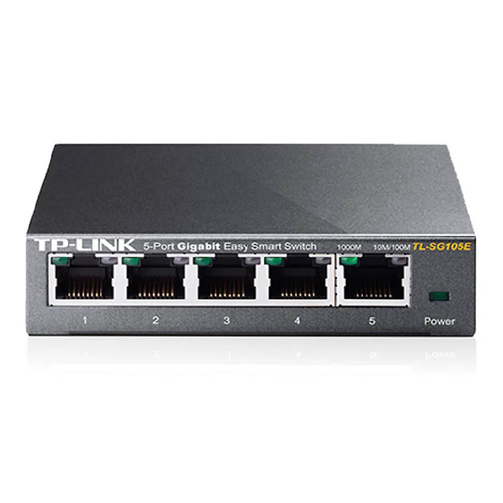 SWITCH EASY SMART GIGABIT 5P 5 PORTAS 10/100/1000MBPS (TL-SG105E)