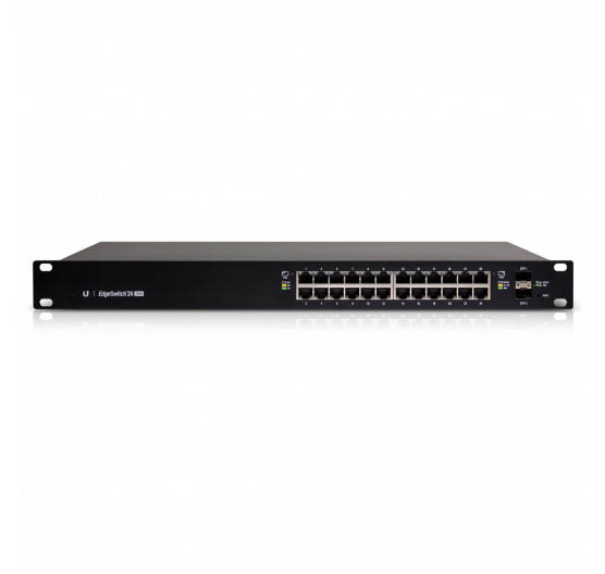 Switch Edge Ubiquiti 24P Rj45 + 2P SFP Poe - ES-24-250W
