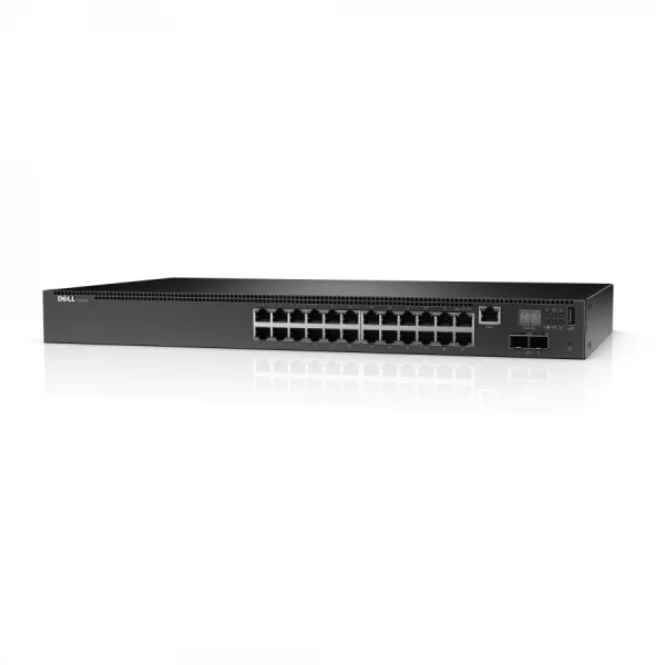 SWITCH DELL N2024 24 PORTAS 10/100/1000 +2SFP L2 (210-ABNV)