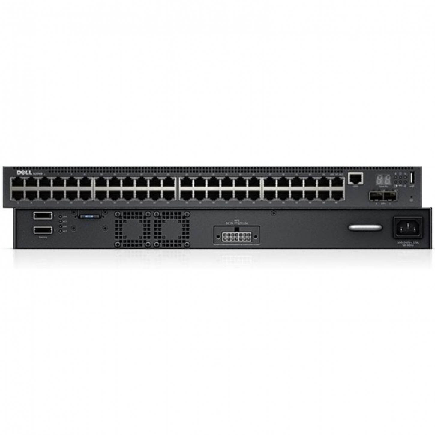 SWITCH DELL N2048 48 PORTAS 10/100/1000 + 2SFP (210-ABNX)