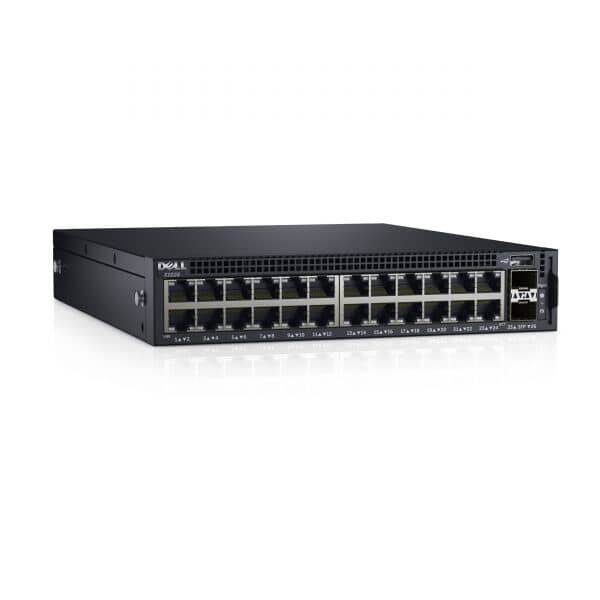 SWITCH DELL X1026P POE+ 24 PORTAS 10/100/1000 + 2SFP (210-ADPM-01PP)