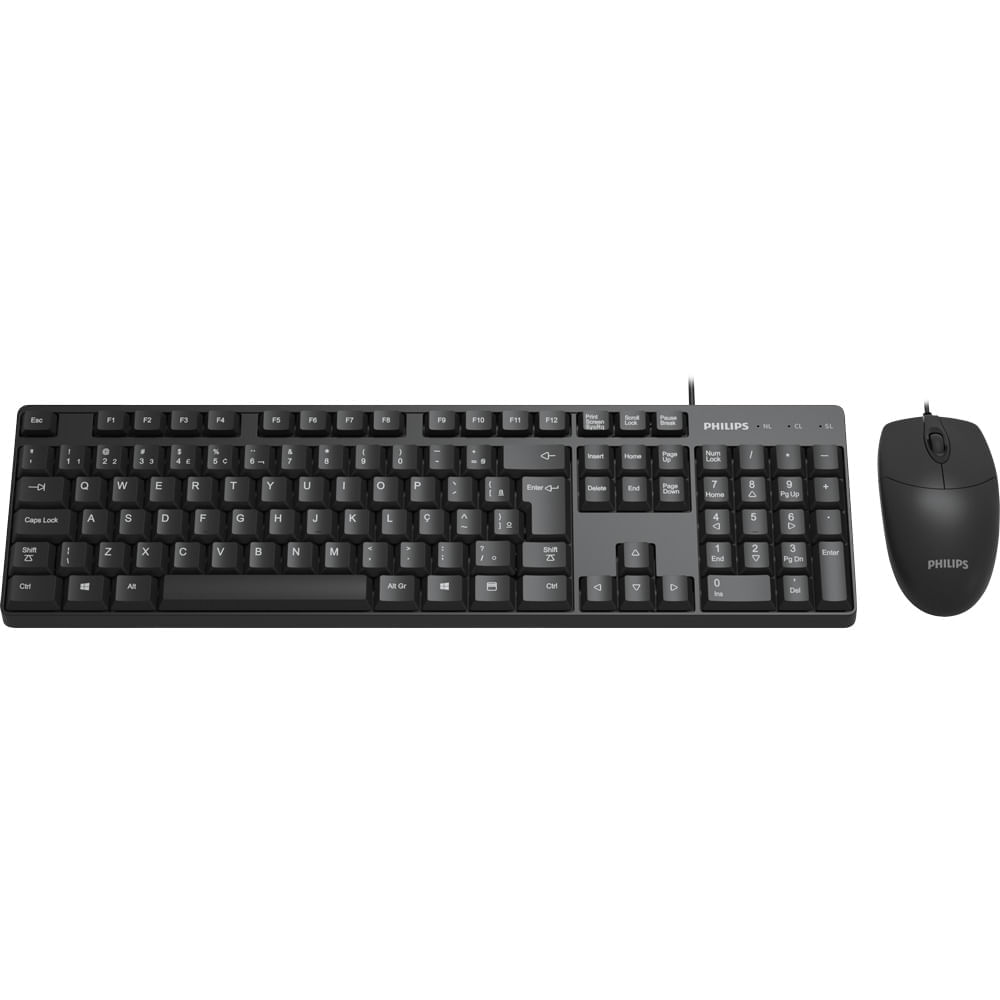 PHILIPS COMBO TECLADO E MOUSE SPT6254 (SPT6254/FG)