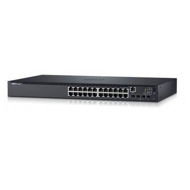 SWITCH DELL N1524 24 PORTAS 10/100/1000 + 4SFP (210-AEVX)