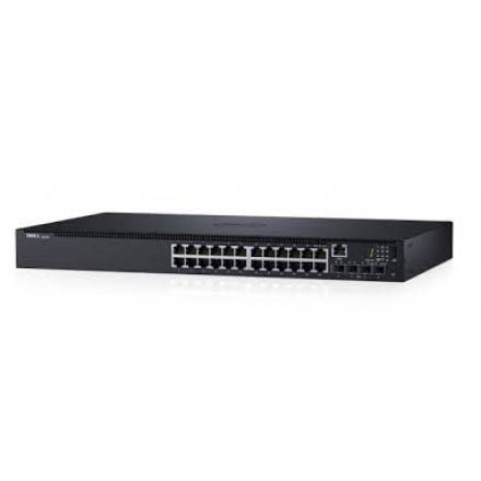SWITCH DELL N1524P POE+ 24 PORTAS 10/100/1000 + 4SFP (210-AEVY)