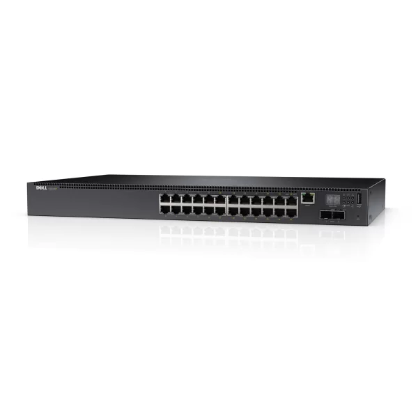 SWITCH DELL S3124 24 PORTAS 1GB BASE T + 15 MESES (210-AFSX)