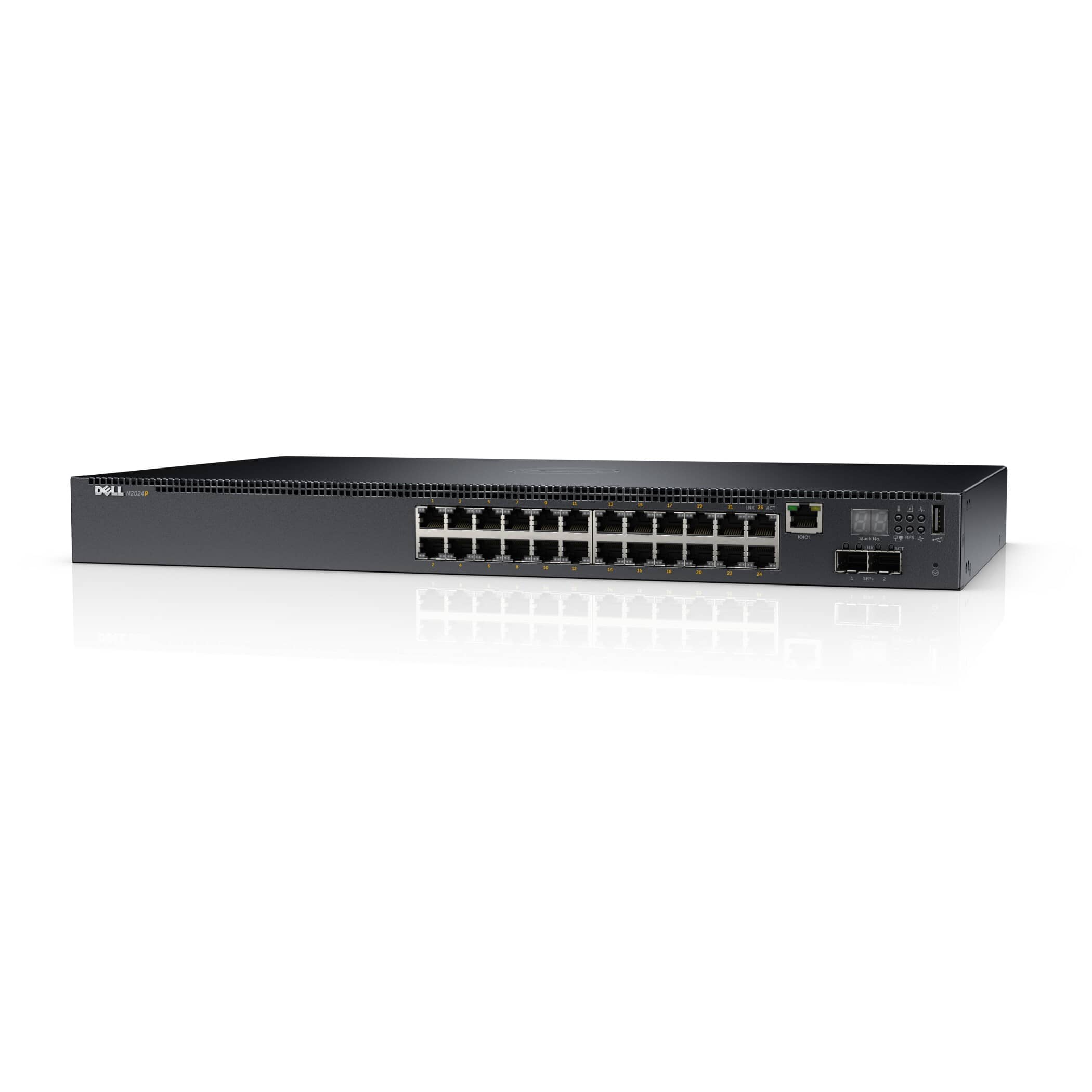 SWITCH DELL S3124 24 PORTAS 1GB BASE T + 15 MESES (210-AFSX)