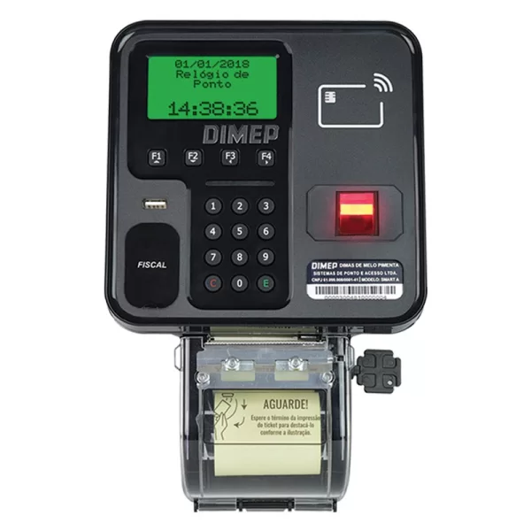 DIMEP RELOGIO PONTO SMART POINT BIOM TRICO FS-01 100FUNC WIFI (G05506959)
