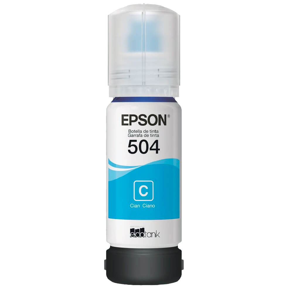 REFIL TINTA EPSON T504 CIANO PARA L4150/L4160/L6171 (T504220-AL)