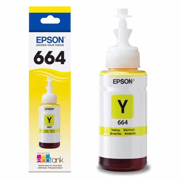 REFIL TINTA EPSON AMARELO P/ L110/L200/L210/L355/L555 (T664420-AL)