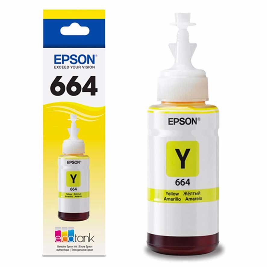 REFIL TINTA EPSON AMARELO P/ L110/L200/L210/L355/L555 (T664420-AL)
