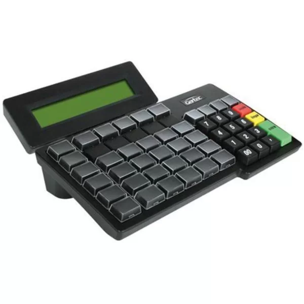 TECLADO GERTEC 55 TECLAS C/ DISPLAY - USB 2.0 (004.0963.4)