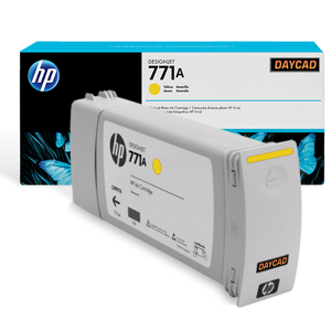 CARTUCHO PLOTTER HP 771A AMARELO 775 ML UK (B6Y18A)