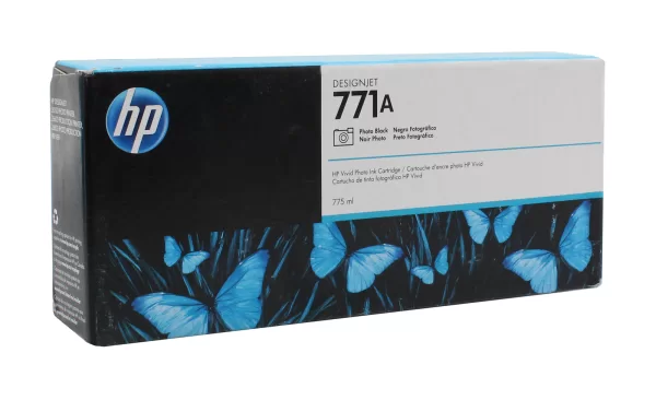 CARTUCHO PLOTTER HP 771A PRETO FOTOGRAFICO 775 ML UK (B6Y21A)