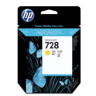 CARTUCHO PLOTTER HP 728 AMARELO 130 ML UK (F9J65A)