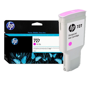 CARTUCHO PLOTTER HP 727 MAGENTA 300 ML UK (F9J77A)
