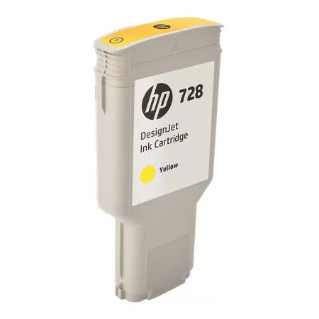 CARTUCHO PLOTTER HP 728 AMARELO 300 ML UK (F9K15A)