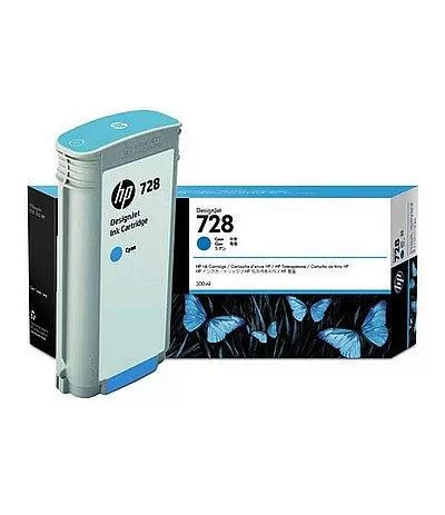 CARTUCHO PLOTTER HP 728 CIANO 300 ML UK (F9K17A)