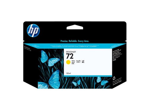 CARTUCHO PLOTTER HP 72 AMARELO 130 ML UK (C9373AB)