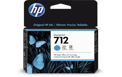 CARTUCHO PLOTTER HP 712 CIANO 29 ML UK (3ED67A)