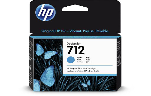 CARTUCHO PLOTTER HP 712 CIANO 29 ML UK (3ED67A)
