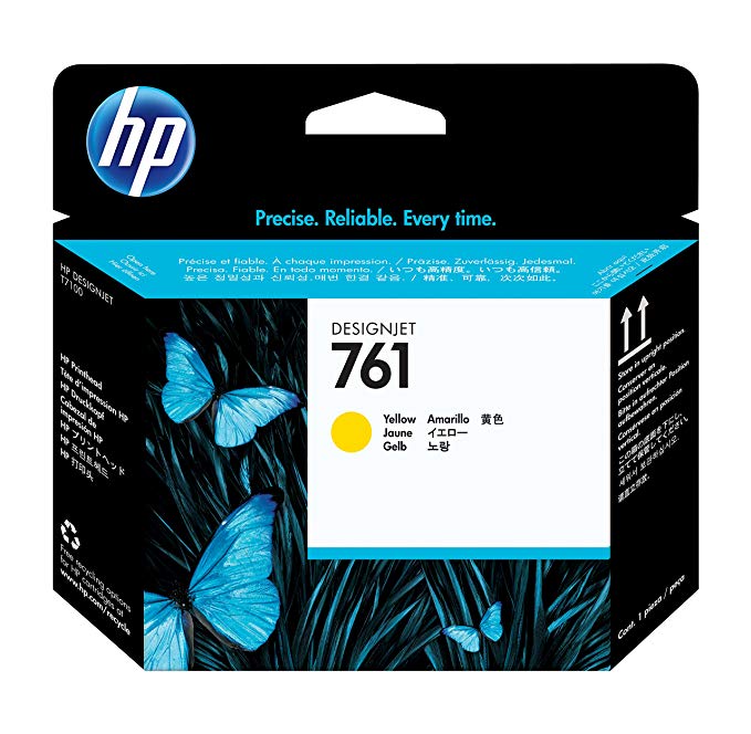HP 761 YELLOW DESIGNJET PRINTHE AD (CH645A)