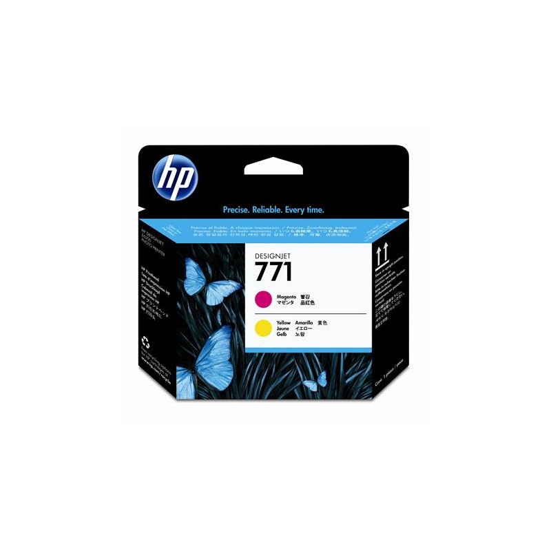 CARTUCHO PLOTTER HP 771A CABECOTE MAGENTA /AMARELO UK (CN074A)