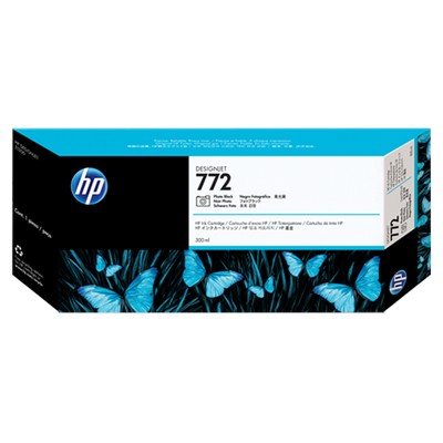 CARTUCHO PLOTTER HP 772 PRETO FOTOGRAFICO 300 ML UK (CN633A)