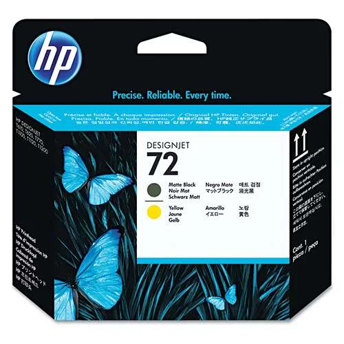 CABECOTE PLOTTER HP 72 CABECOTE PRETO E AMARELO UK (C9384A)