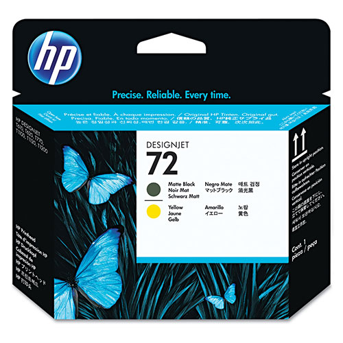 CABECOTE PLOTTER HP 72 CABECOTE PRETO E AMARELO UK (C9384A)