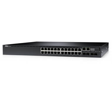 SWITCH DELL N3024ET 24 PORTAS 10/100/1000 +2SFP L3 (210-APXD)