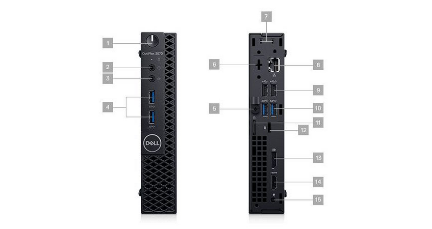 DESK DELL OPT 3070M I7-9700T MICRO WIN 10 PRO 8GB 1TB 1 ON-SITE (210-ATBP-I7)